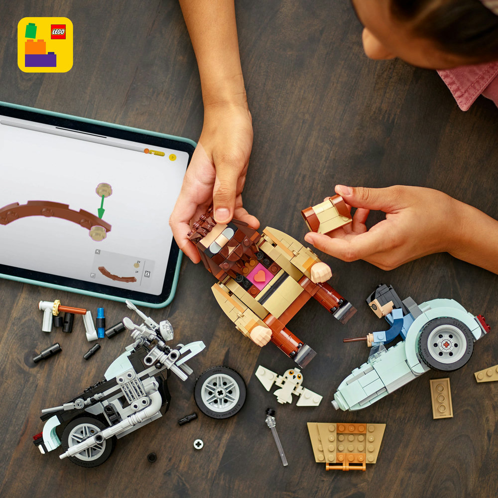 LEGO Harry Potter Hagrid & Harry’s Motorcycle Ride, Magical Toy 76443 - Image 11