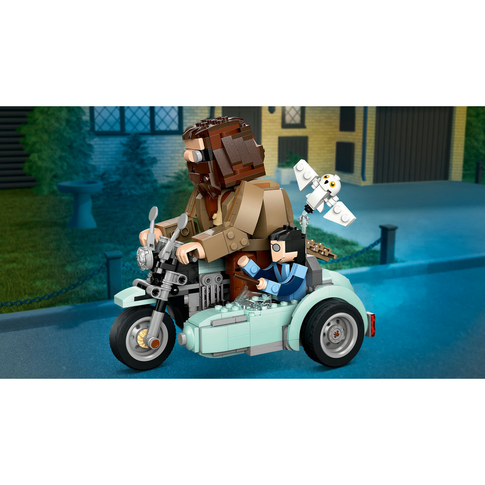 LEGO Harry Potter Hagrid & Harry’s Motorcycle Ride, Magical Toy 76443 - Image 5