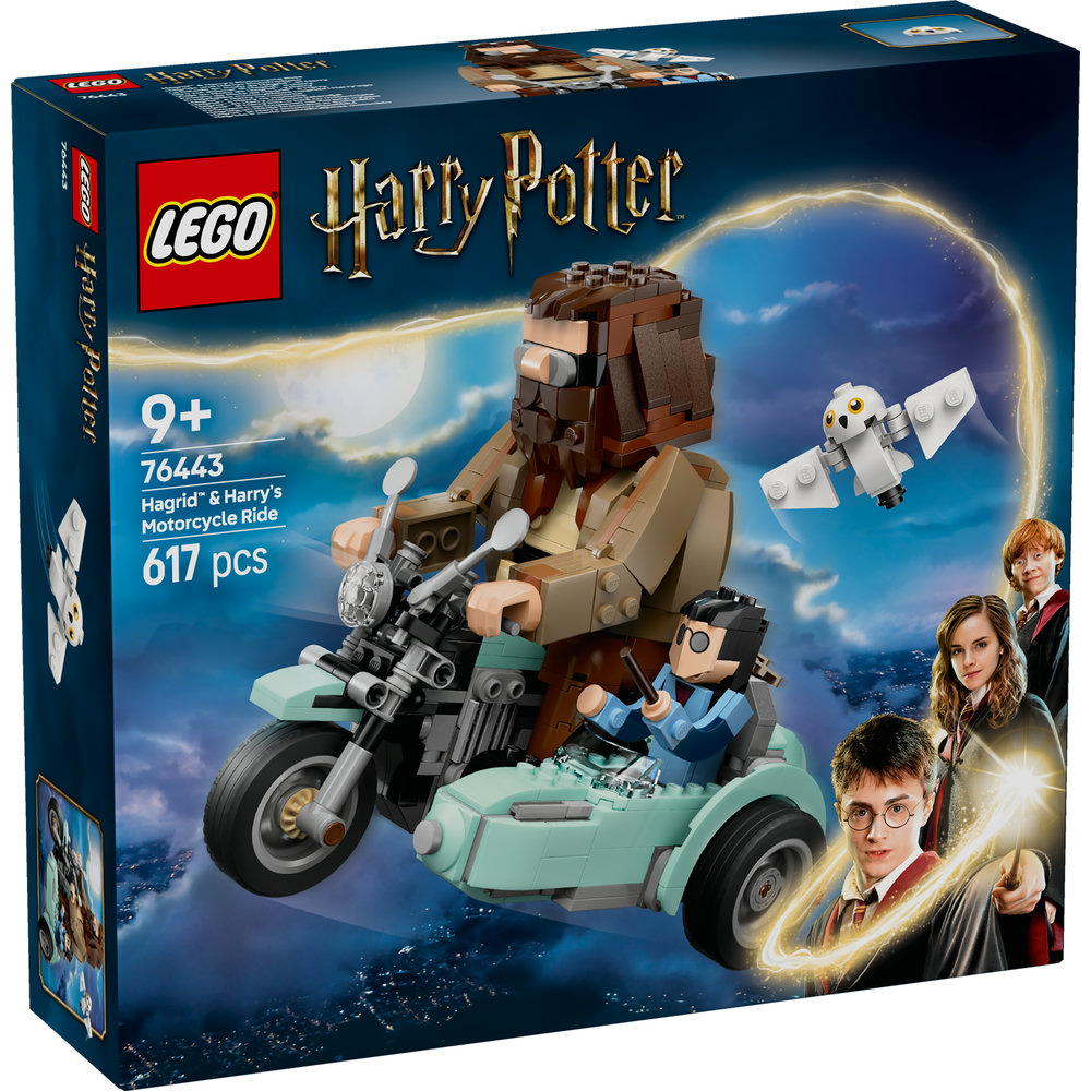 LEGO Harry Potter Hagrid & Harry’s Motorcycle Ride, Magical Toy 76443 - Image 8