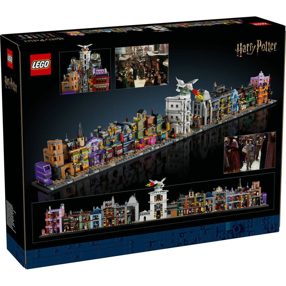 LEGO Harry Potter Diagon Alley Wizarding Shops, Wizard Set for Adults 76444 - Pre-order - Image 9