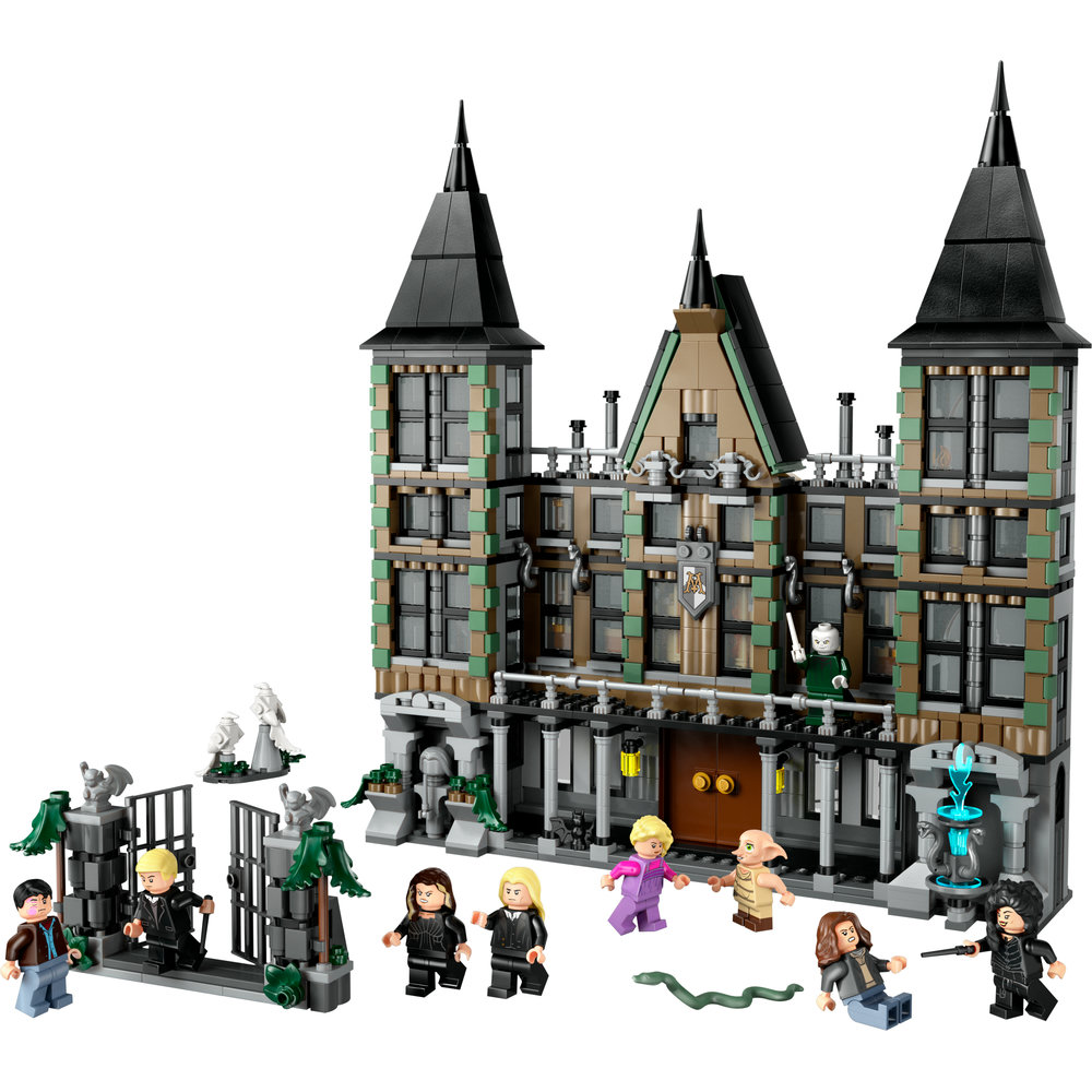 LEGO Harry Potter Malfoy Manor, Wizard Toy Building Set 76453 - Image 2