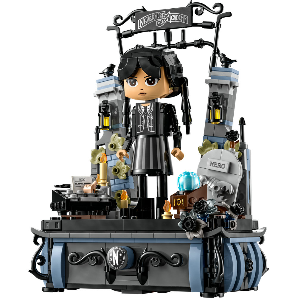 LEGO Wednesday Addams Figure Building Toy 76780 - Image 2