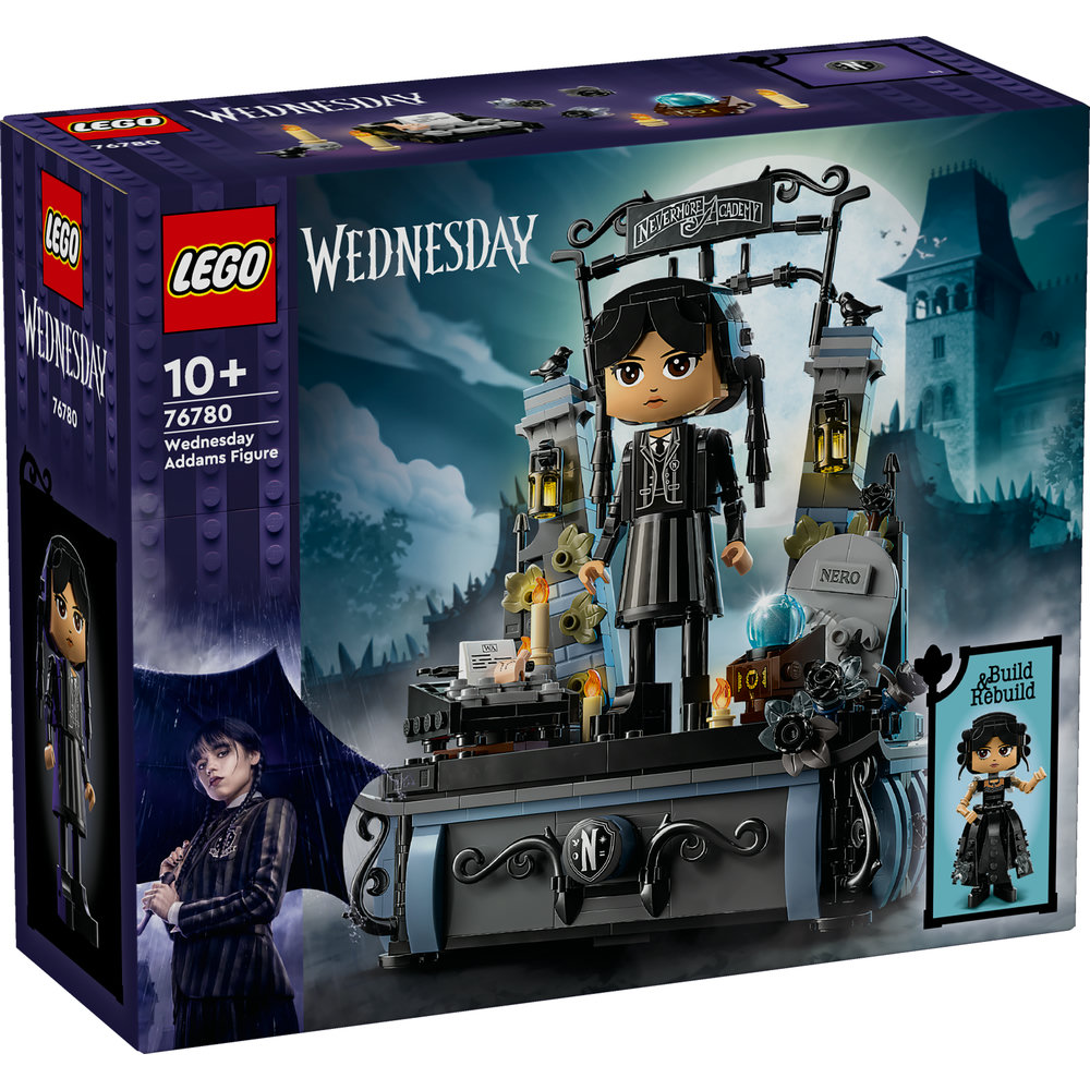 LEGO Wednesday Addams Figure Building Toy 76780 - Image 8