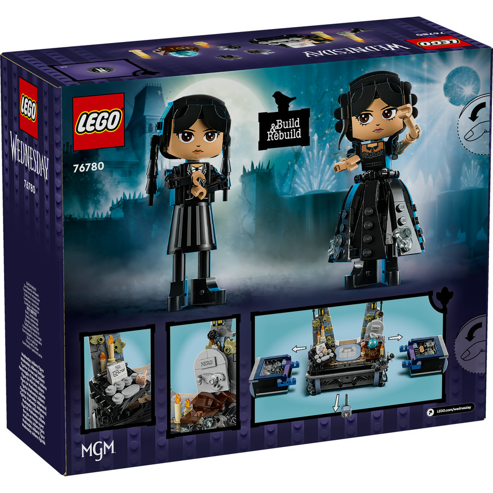 LEGO Wednesday Addams Figure Building Toy 76780 - Image 9