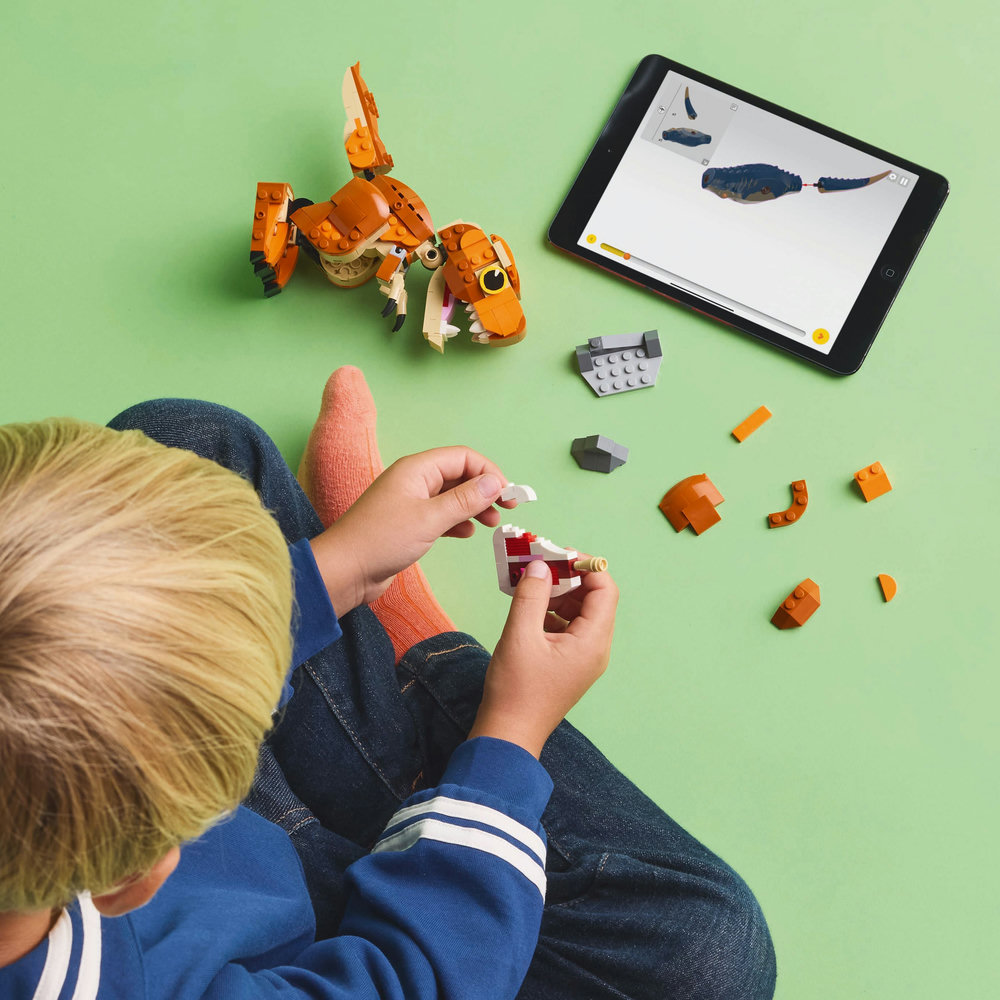 LEGO Jurassic World Little Eatie: T. rex Dinosaur Model Building Kit 76967 - Image 7