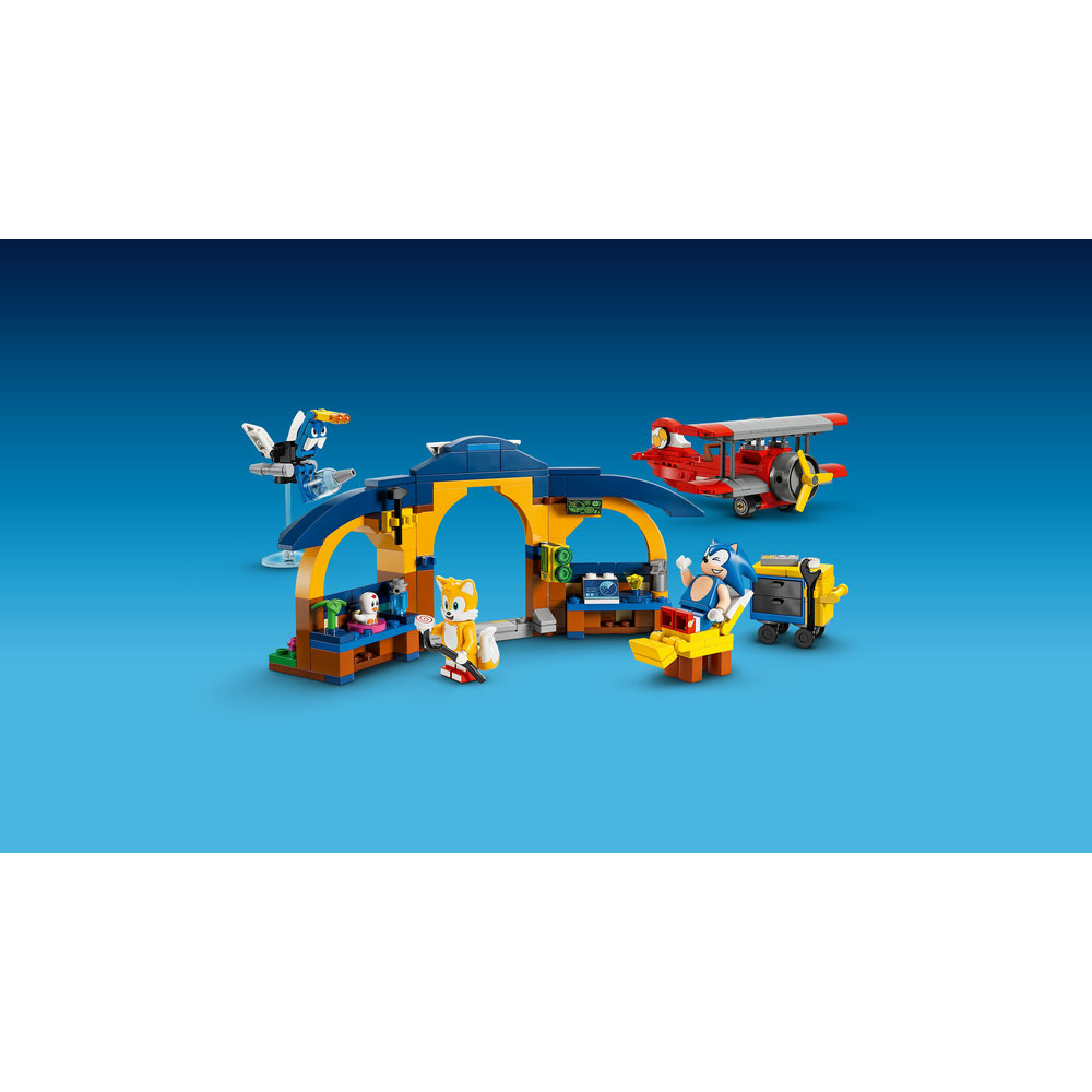 LEGO Sonic the Hedgehog Tails’ Workshop and Tornado Plane 76991 (376 Pieces) - Image 3
