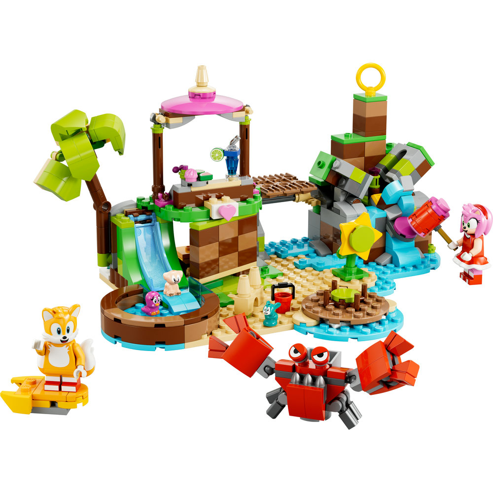 LEGO Sonic the Hedgehog Amy’s Animal Rescue Island 76992 Building Toy Set (388 Pieces) - Image 2
