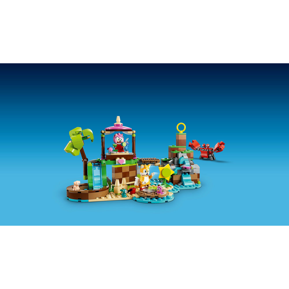 LEGO Sonic the Hedgehog Amy’s Animal Rescue Island 76992 Building Toy Set (388 Pieces) - Image 3