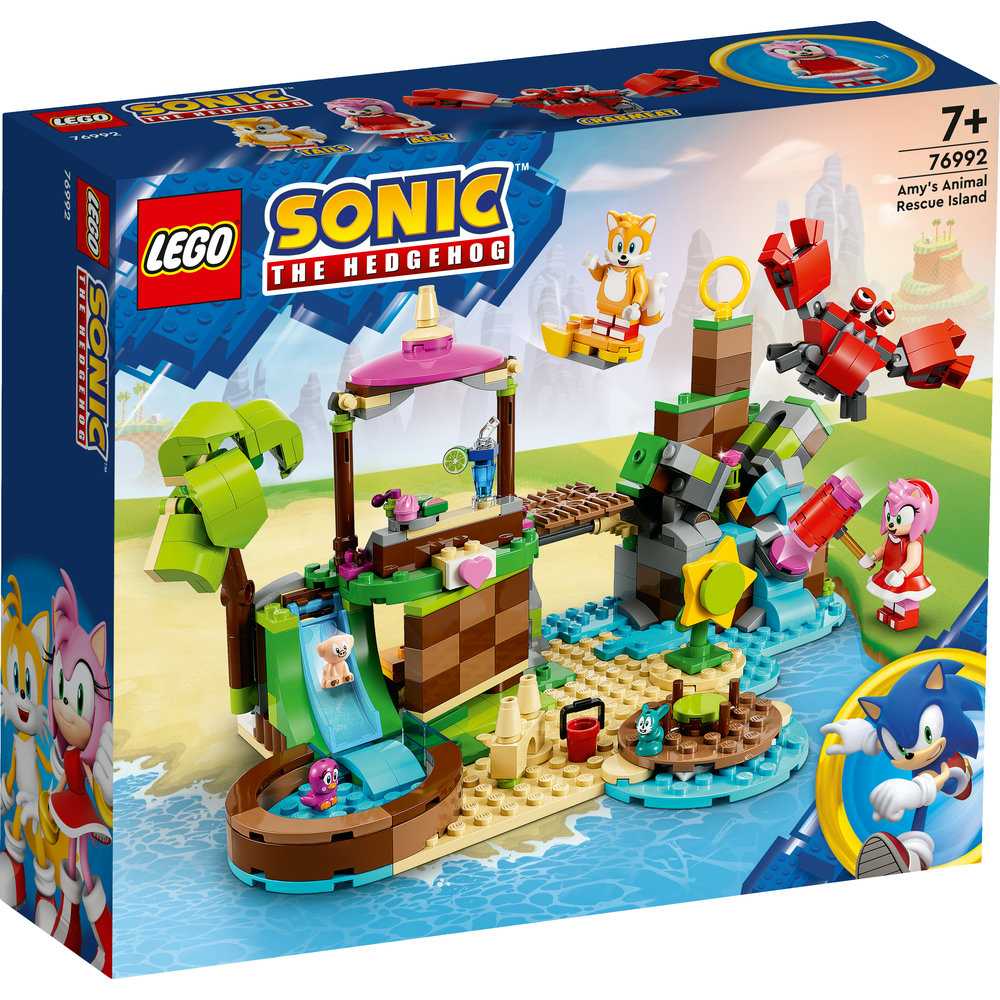 LEGO Sonic the Hedgehog Amy’s Animal Rescue Island 76992 Building Toy Set (388 Pieces) - Image 7