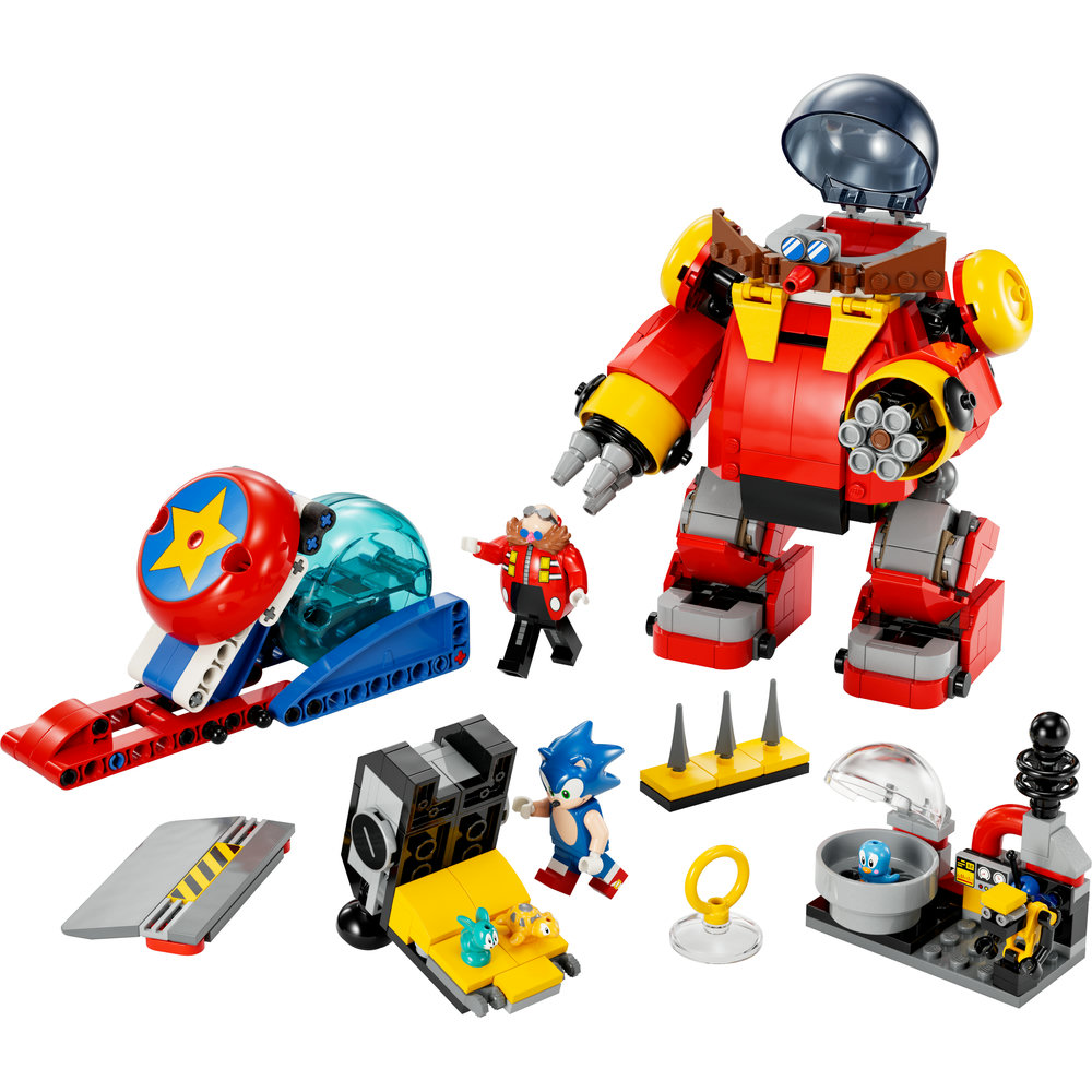 LEGO Sonic the Hedgehog Sonic vs. Dr. Eggman’s Death Egg Robot 76993 (615 Pieces) - Image 2