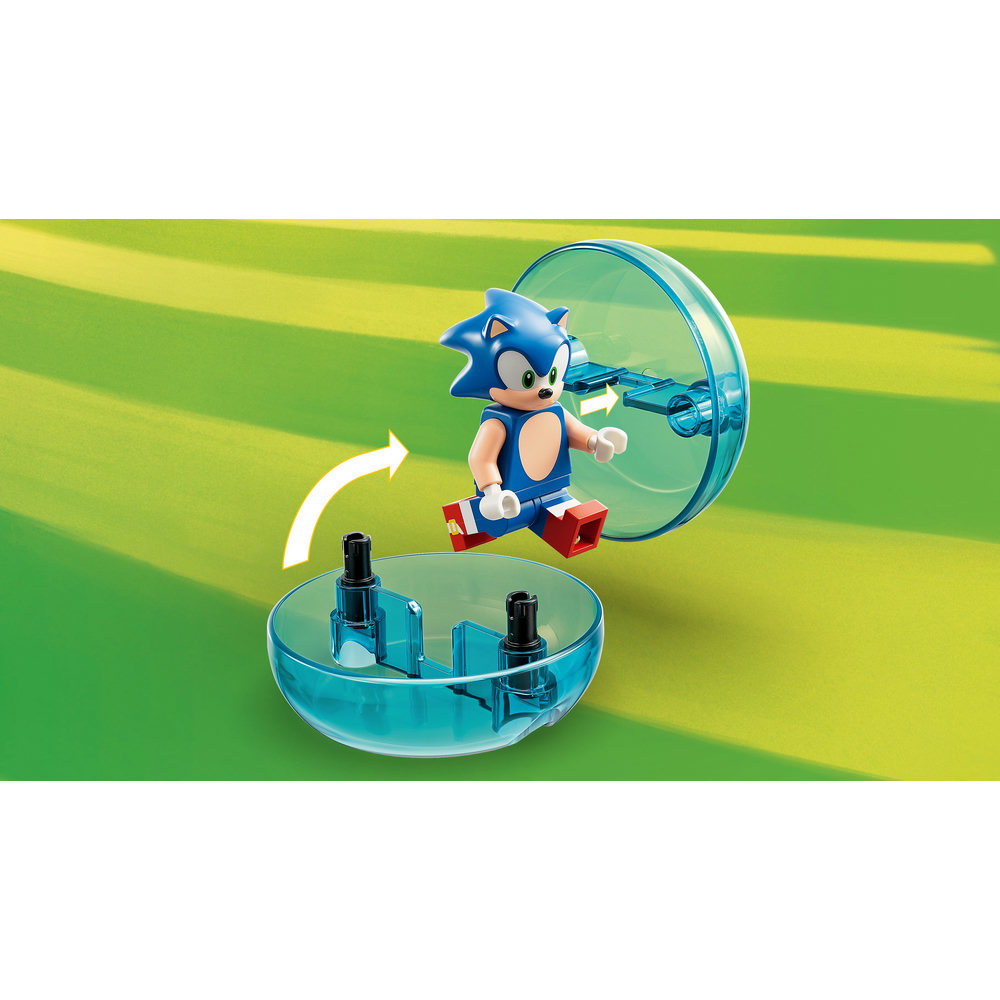 LEGO Sonic the Hedgehog Sonic vs. Dr. Eggman’s Death Egg Robot 76993 (615 Pieces) - Image 3