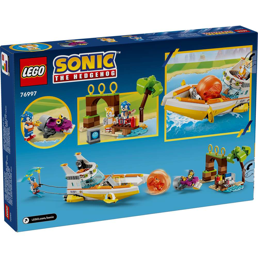 LEGO Sonic the Hedgehog Tails’ Adventure Boat Toy 76997 - Image 8