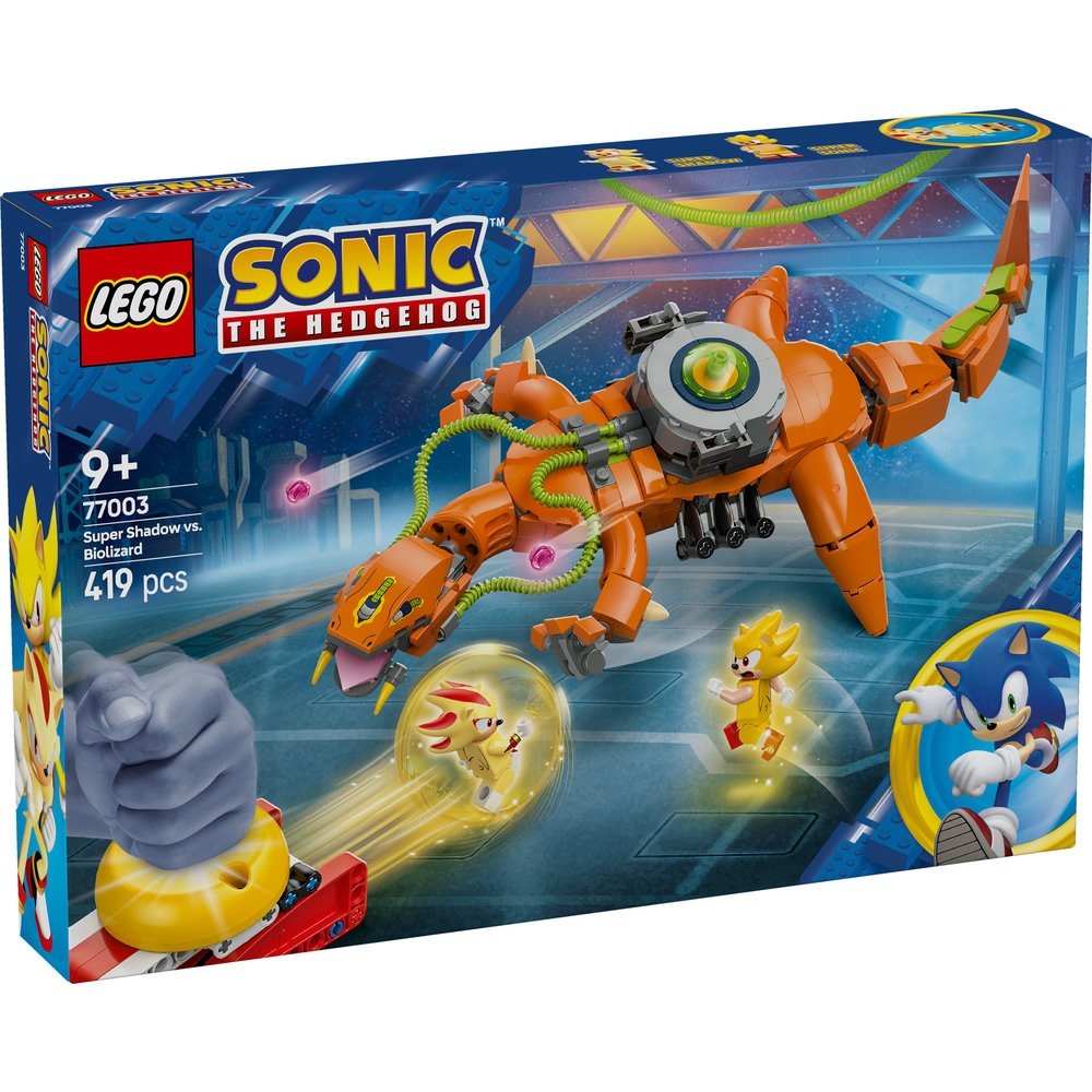 LEGO Sonic the Hedgehog Super Shadow vs. Biolizard Gamer Gift Toy 77003 - Image 8