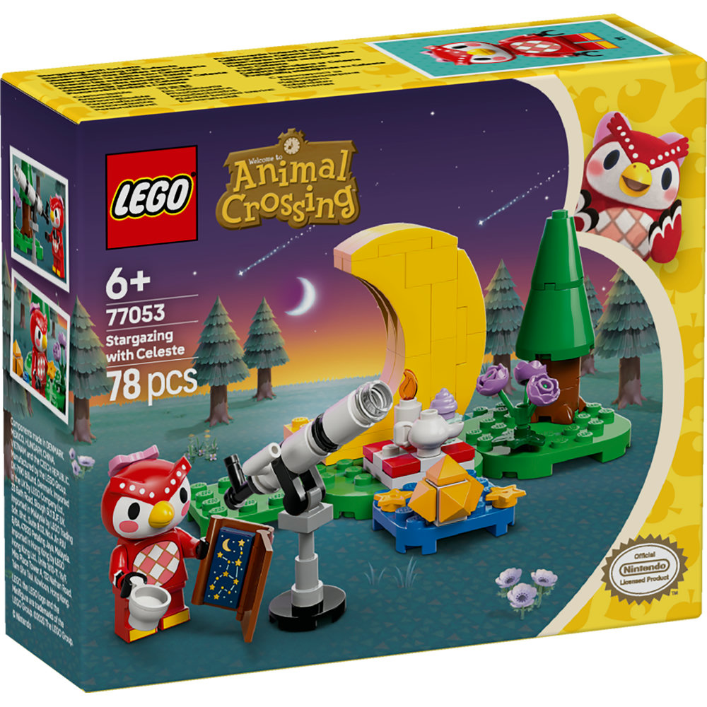 LEGO Animal Crossing Stargazing with Celeste Building Kit 77053 - Image 8