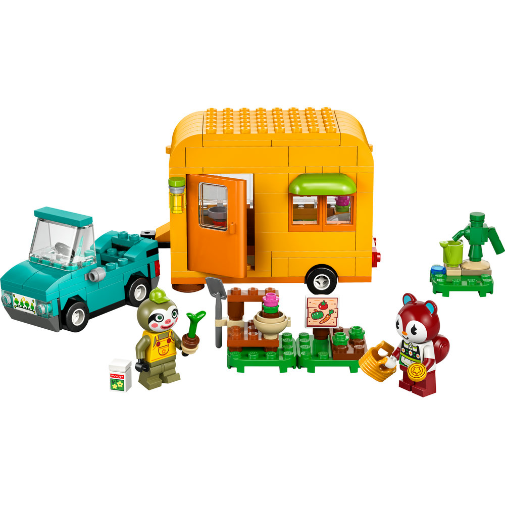 LEGO Animal Crossing Leif’s Caravan & Garden Shop Building Kit 77054 - Image 2