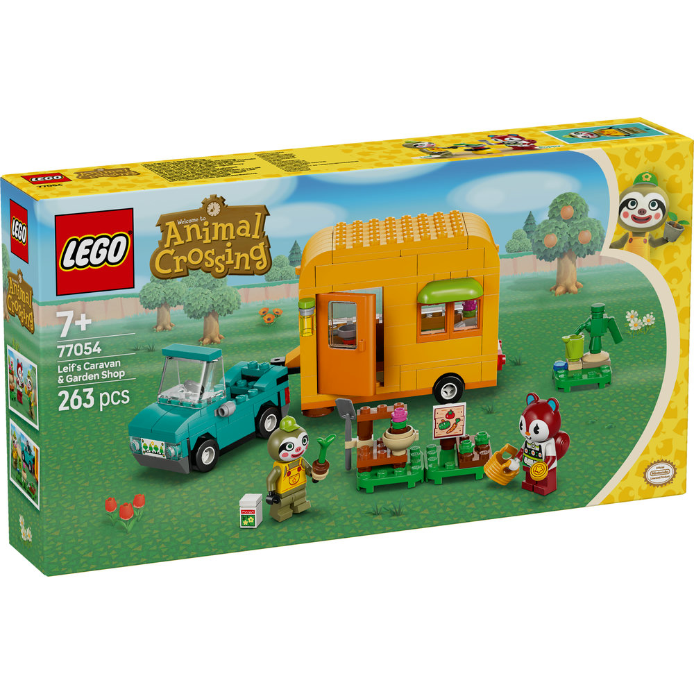 LEGO Animal Crossing Leif’s Caravan & Garden Shop Building Kit 77054 - Image 8