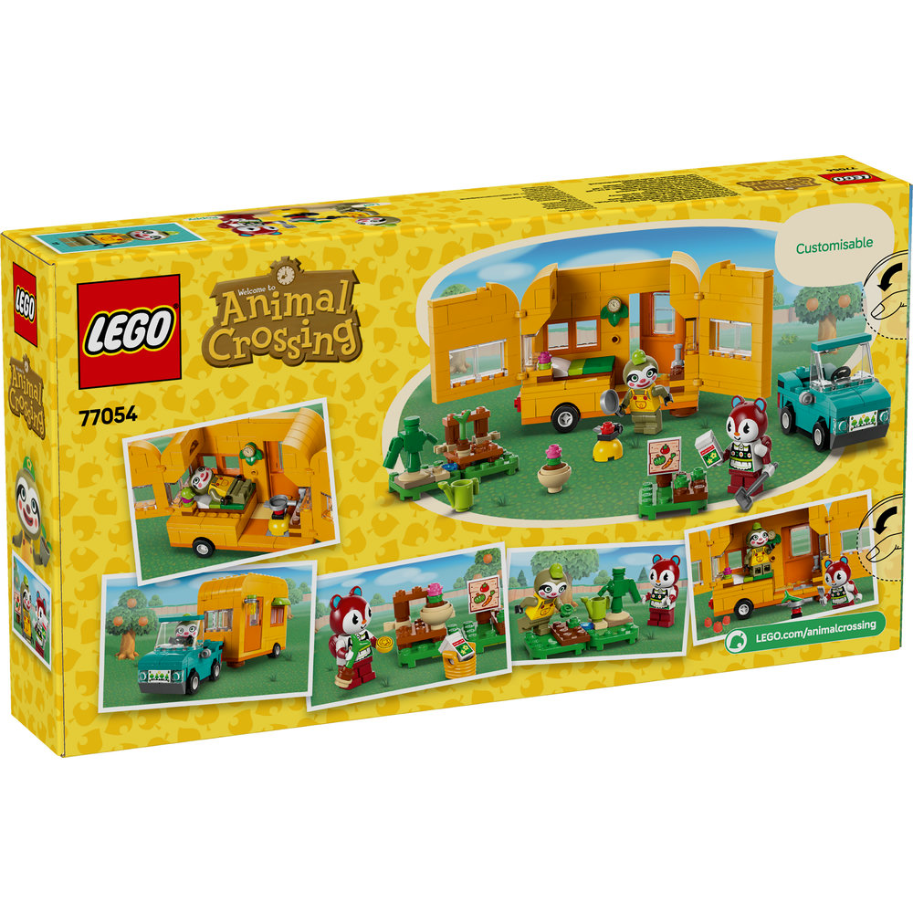 LEGO Animal Crossing Leif’s Caravan & Garden Shop Building Kit 77054 - Image 9