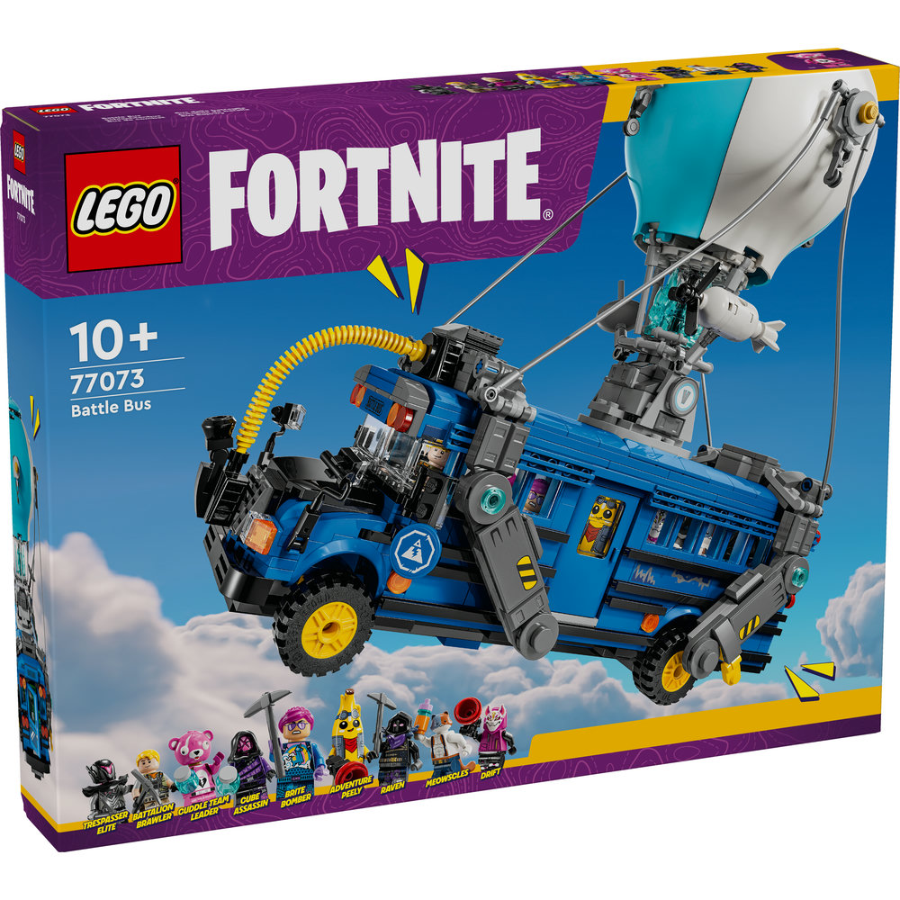 LEGO Fortnite Battle Bus Video Game Toy Set 77073 - Image 8