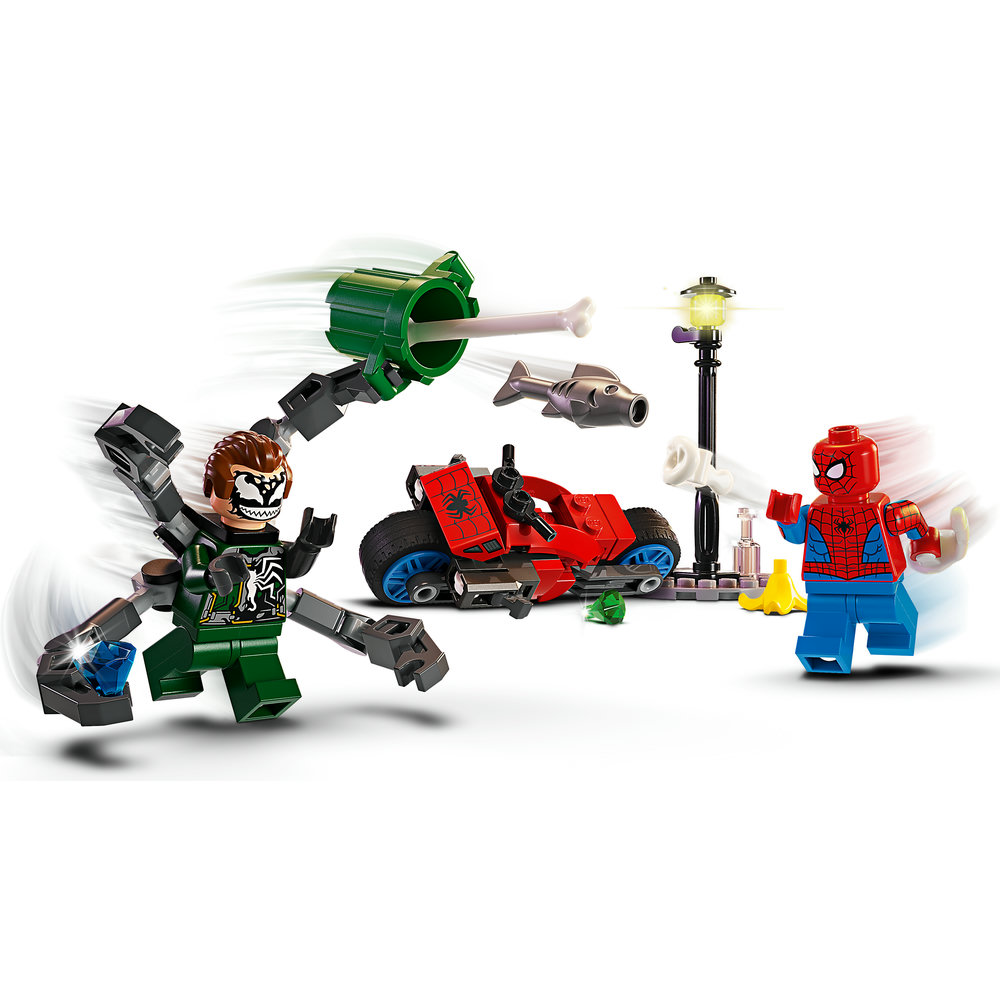 LEGO Marvel Super Heroes Motorcycle Chase: Spider-Man vs. Doc Ock 76275 - Image 6