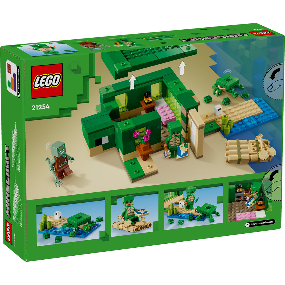 LEGO Minecraft The Turtle Beach House Model 21254 - Image 9