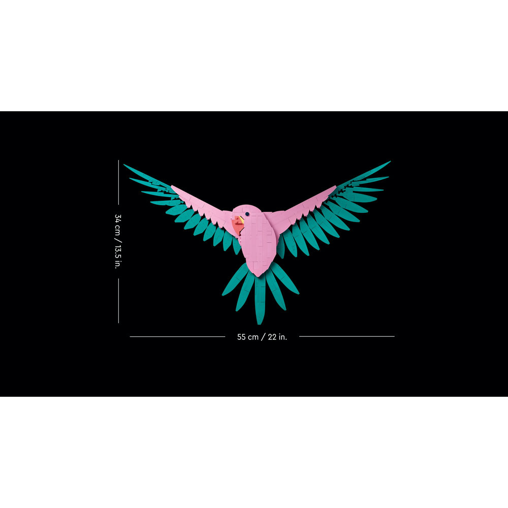 LEGO Art The Fauna Collection – Macaw Parrots 31211 - Image 3