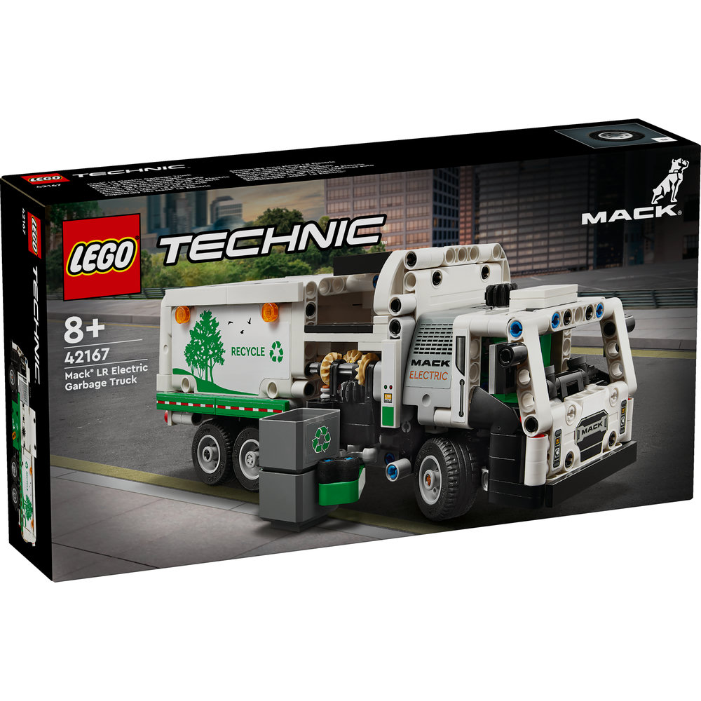 LEGO Technic Mack LR Electric Garbage Truck 42167 - Image 8