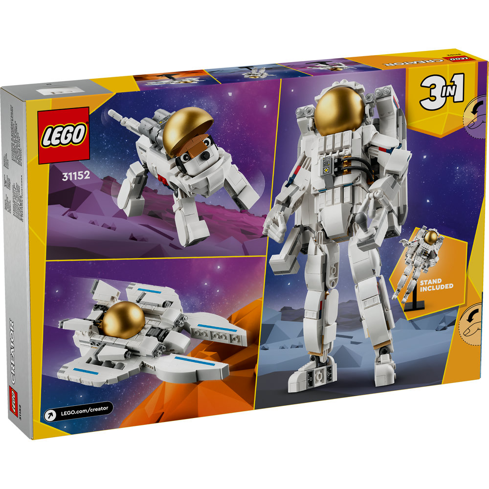 LEGO Creator Space Astronaut 3in1 Toy Set 31152 - Image 9