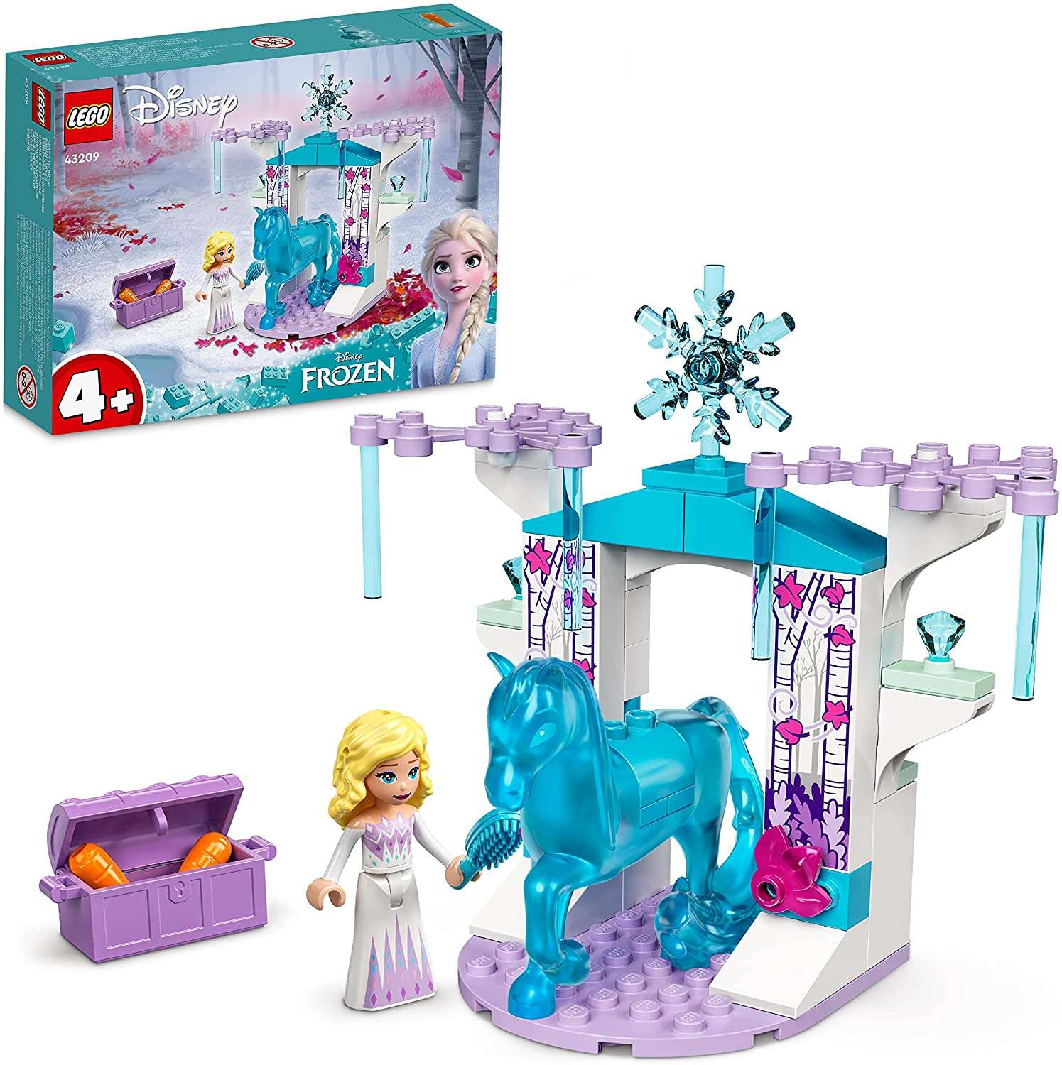 LEGO Disney Princess Elsa and the Nokk’s Ice Stable Set 43209 - Image 1