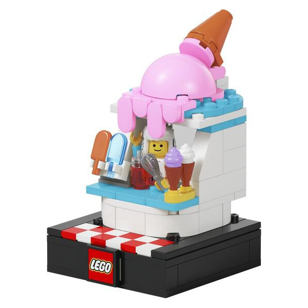 LEGO City Bricktober Brick Bites Set 1/4 - Ice Cream Stall 2024 Toys R Us Exclusive Set 6528713 - Image 2