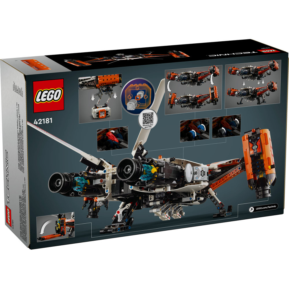 LEGO Technic VTOL Heavy Cargo Spaceship LT81 42181 - Image 8