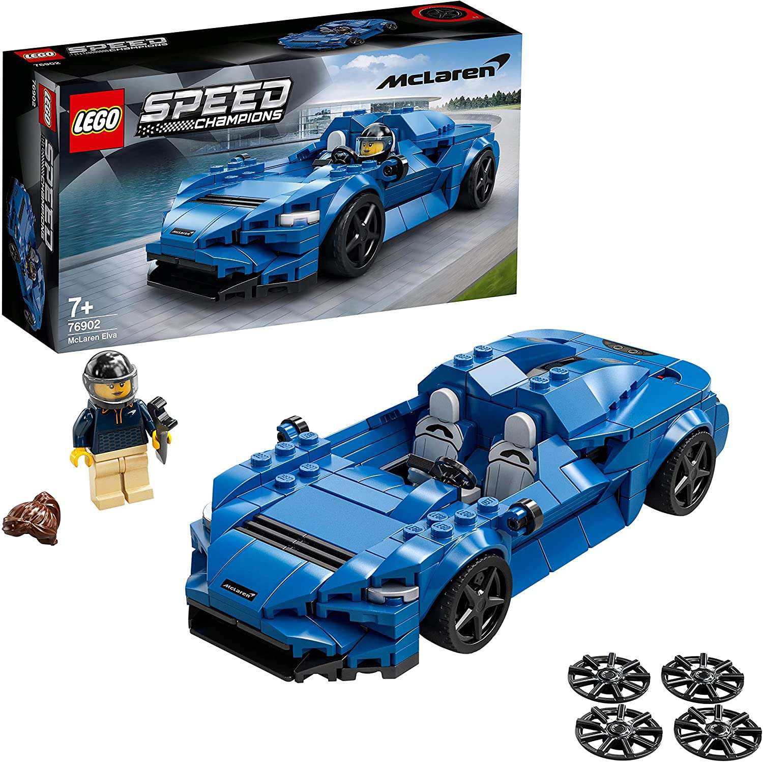 LEGO Speed Champions McLaren Elva Set 76902 - Image 1