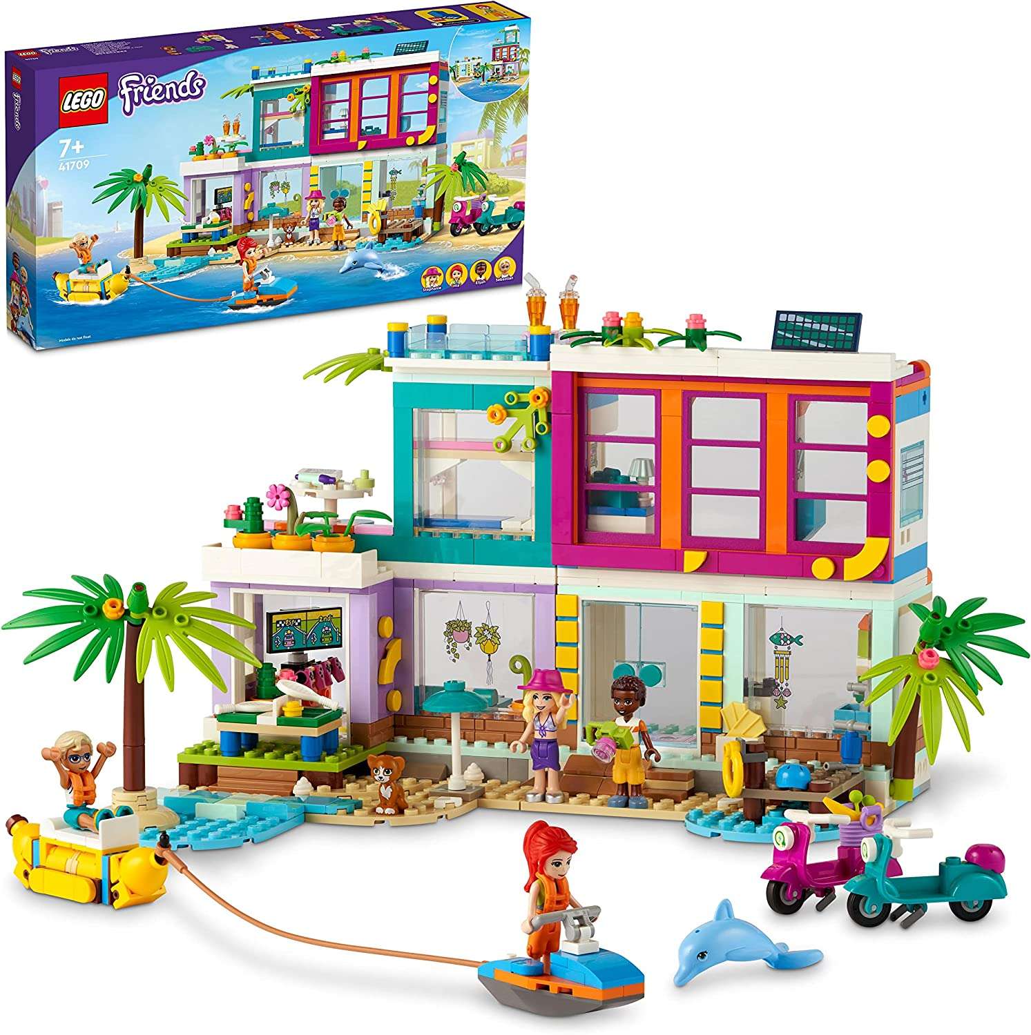LEGO Friends Vacation Beach House Set 41709 - Image 1