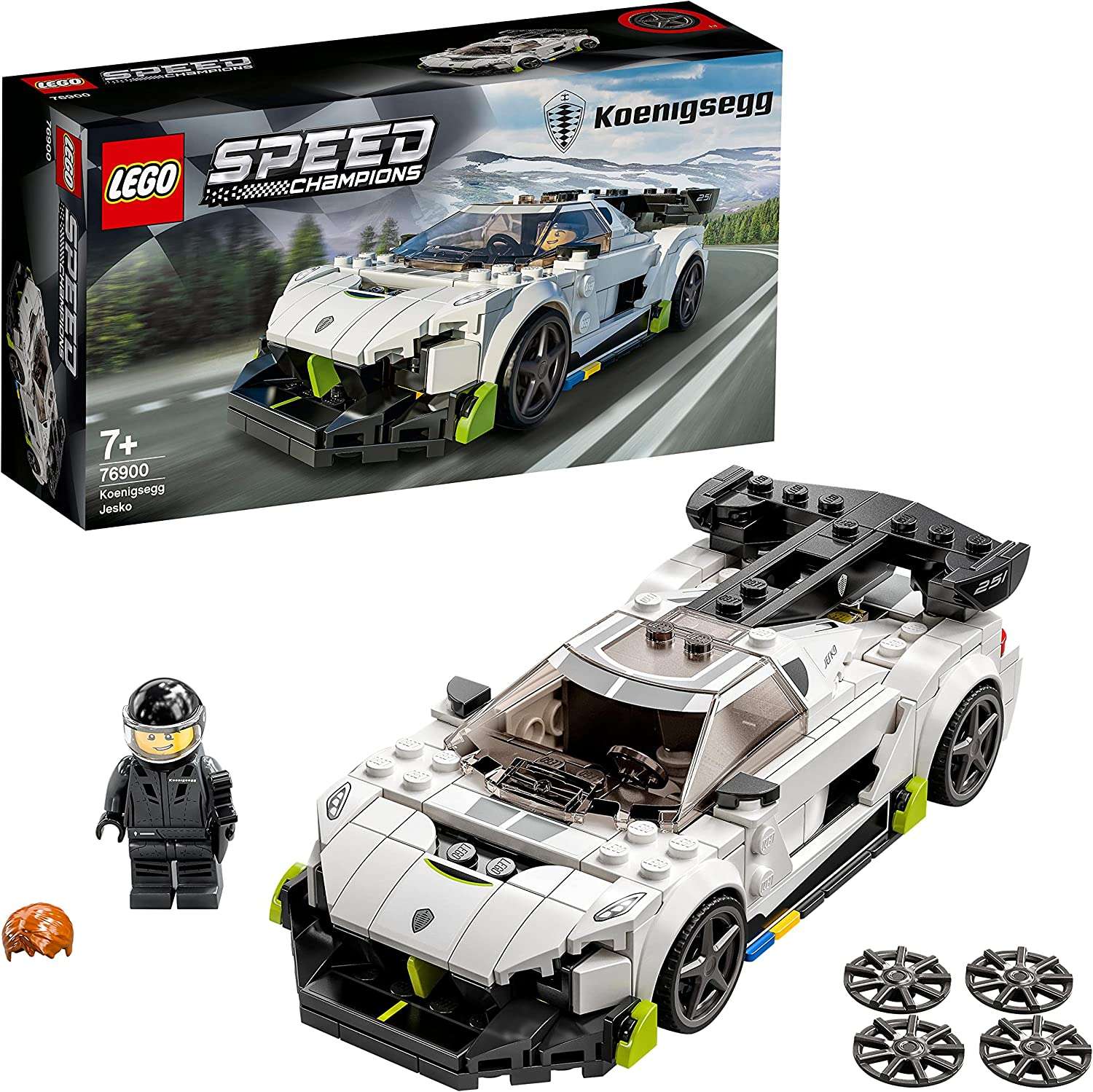 LEGO Speed Champions Koenigsegg Jesko Set 76900 - Image 1