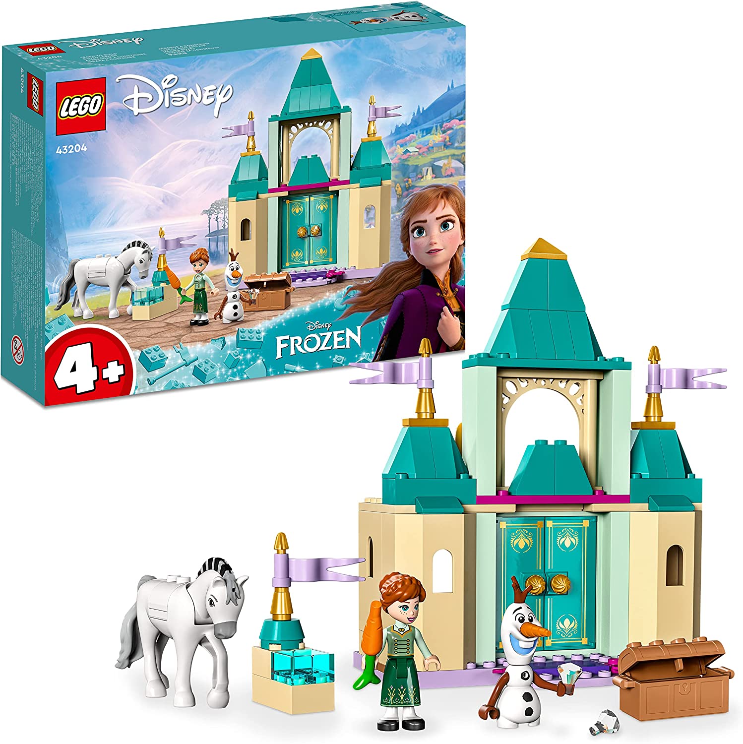 LEGO Disney Frozen Anna and Olaf's Castle Set 43204 - Image 1