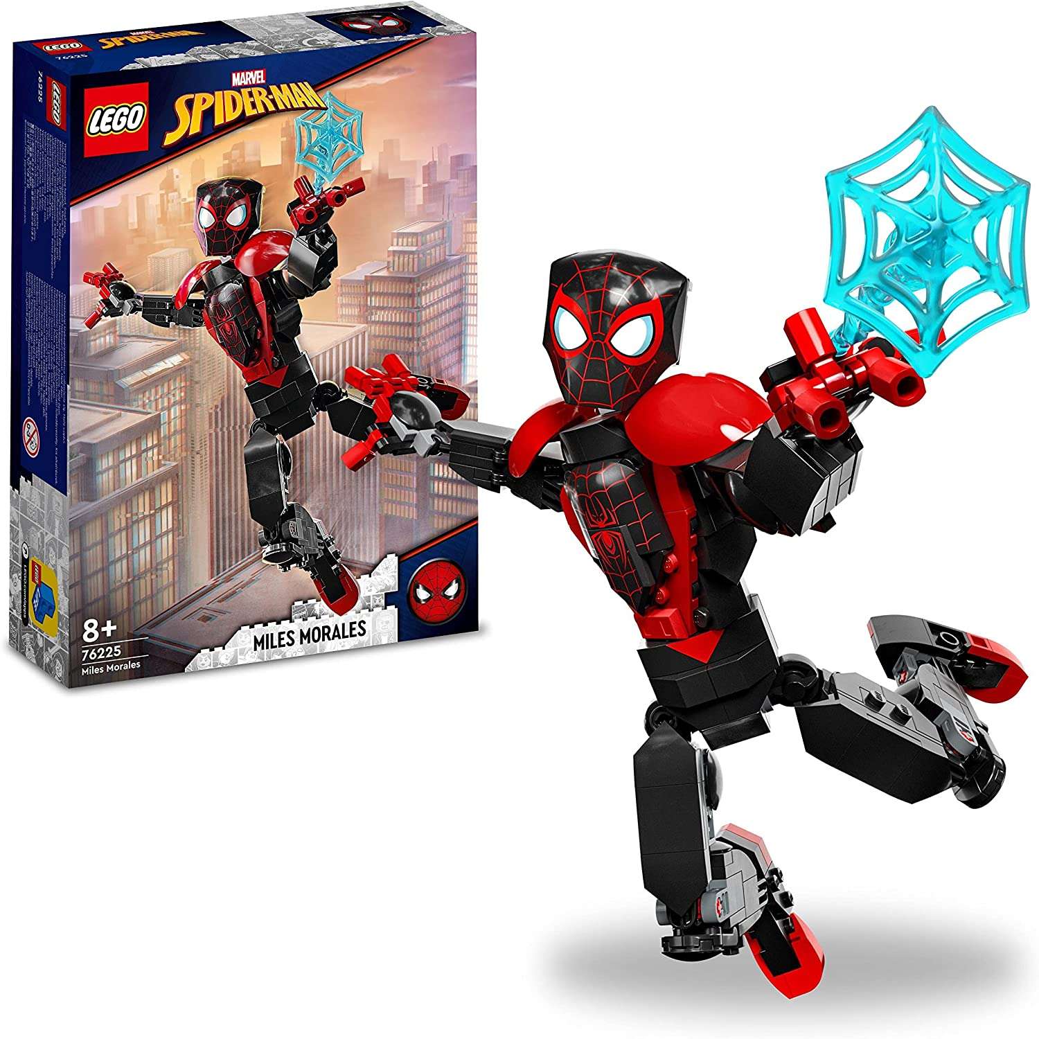 LEGO Marvel Miles Morales Buildable Figure Set 76225 - Image 1