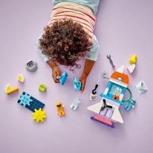 LEGO DUPLO 3in1 Space Shuttle Adventure Toy 10422 - Image 6