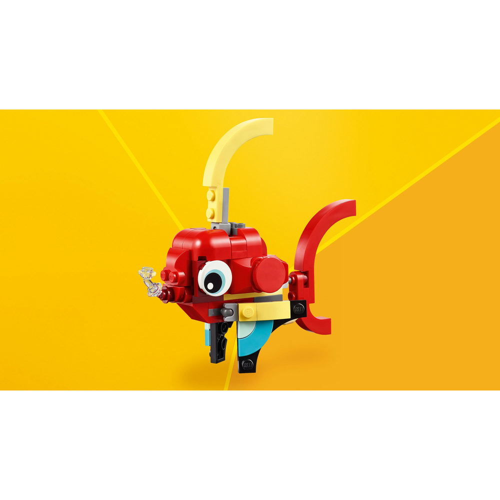 LEGO Creator Red Dragon 3in1 Animal Toy Set 31145 - Image 4
