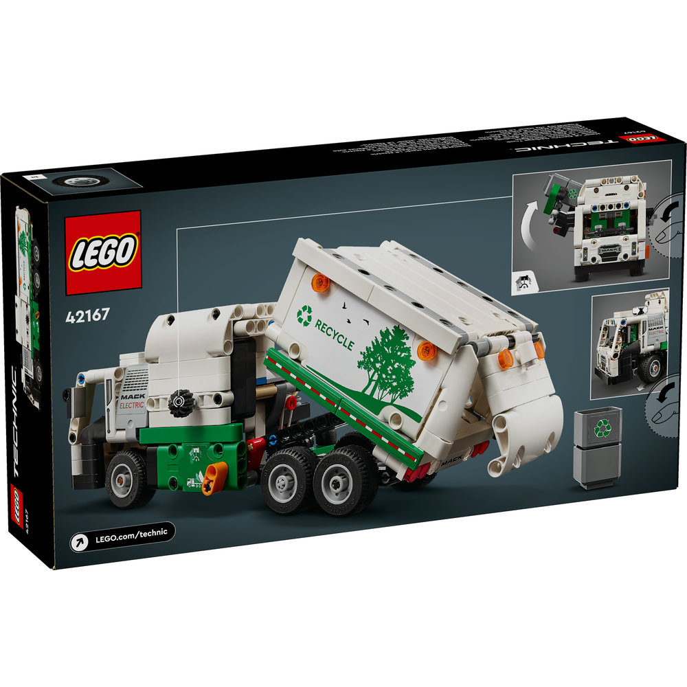 LEGO Technic Mack LR Electric Garbage Truck 42167 - Image 9