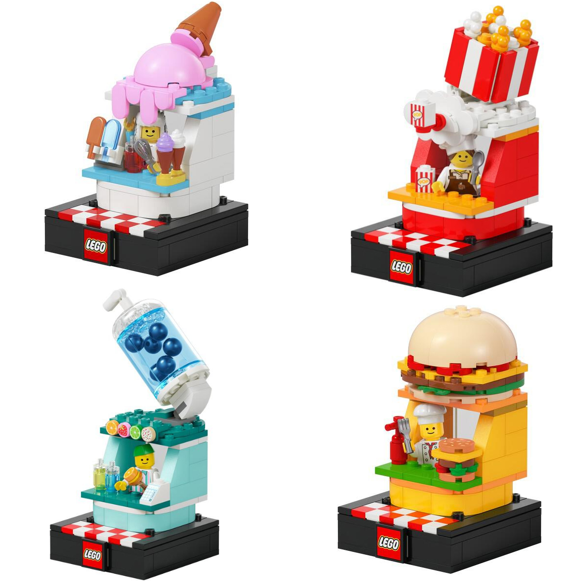 LEGO City Bricktober Brick Bites Complete Set of All 4 Toys R Us Exclusive Sets 6528713/4/5/7 - Image 2