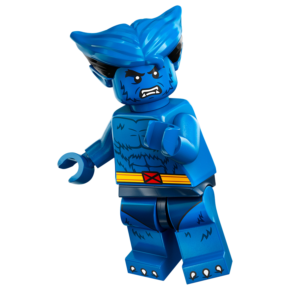 Beast - LEGO Marvel Minifigures Series 2 71039 - Supplied in Grip Seal Bags Without Boxes - Image 1