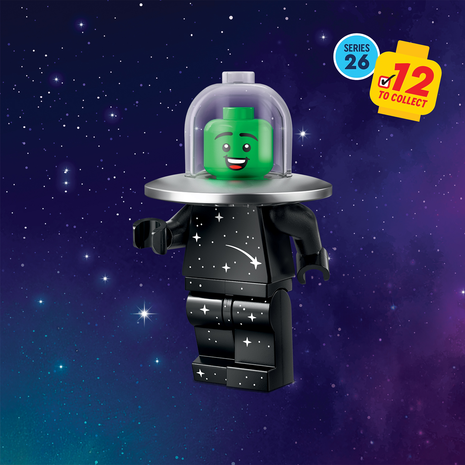 LEGO Minifigures Space Series 26 71046 - Complete Collection of 12 Different LEGO Minifigures Guaranteed – Supplied in Grip Seal Bags Without Boxes - Image 10