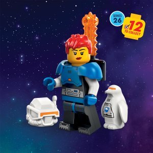 LEGO Minifigures Space Series 26 71046 - Complete Collection of 12 Different LEGO Minifigures Guaranteed – Supplied in Grip Seal Bags Without Boxes - Image 9