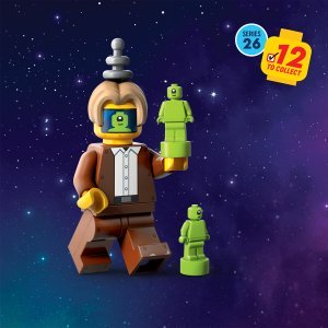 LEGO Minifigures Space Series 26 71046 - Complete Collection of 12 Different LEGO Minifigures Guaranteed – Supplied in Grip Seal Bags Without Boxes - Image 8