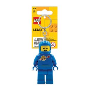 LEGO Iconic Spaceman (Blue) Minifigure Key Light (keyring/keychain) LED Lite - Image 1