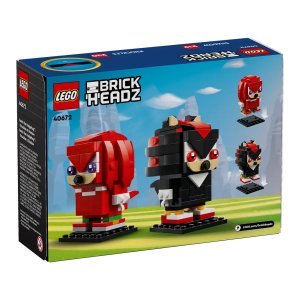 LEGO Brickheadz Sonic the Hedgehog Knuckles and Shadow Set 40672 - Image 5