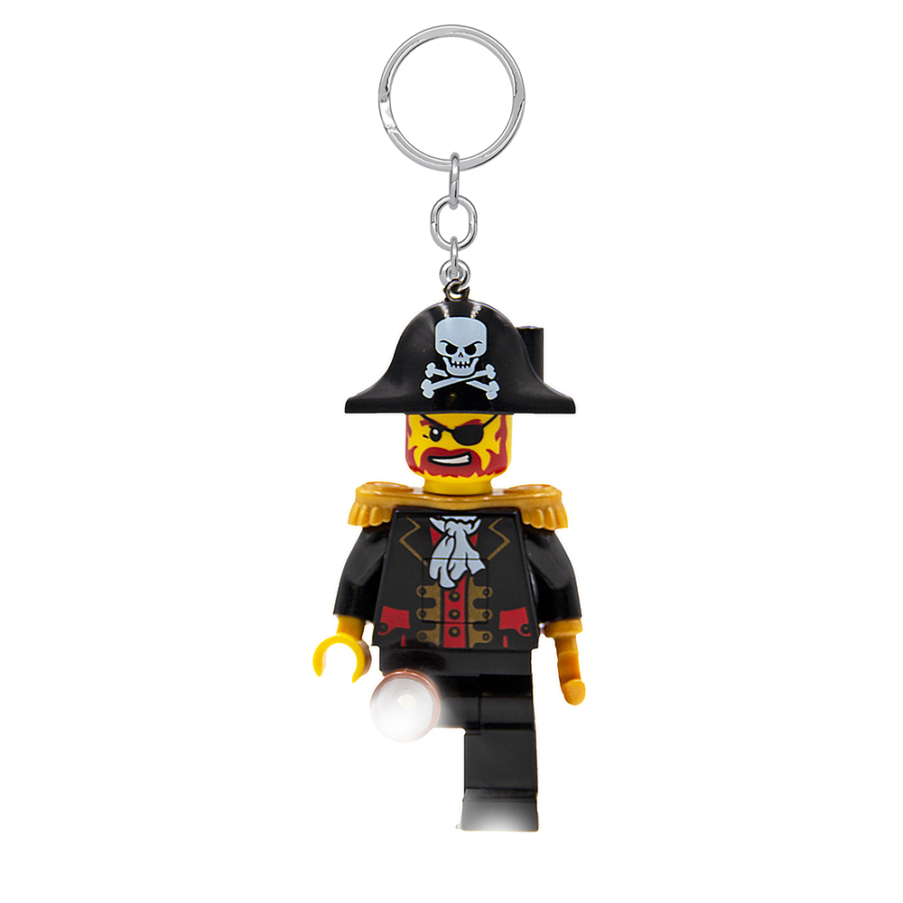 LEGO Iconic Captain Brickbeard Minifigure Key Light (Keyring / Keychain) LED Lite - Image 4