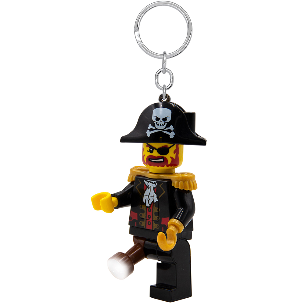 LEGO Iconic Captain Brickbeard Minifigure Key Light (Keyring / Keychain) LED Lite - Image 5