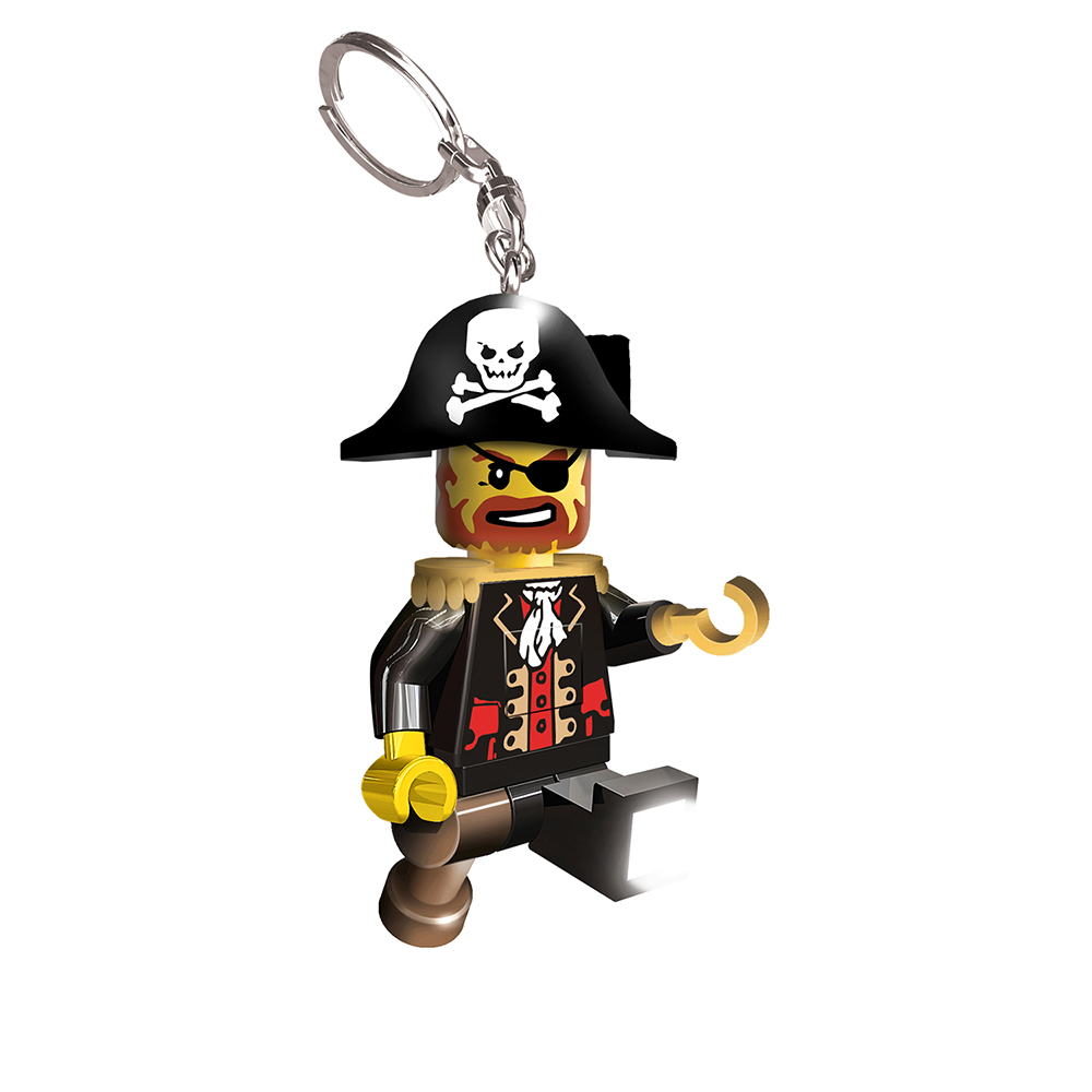 LEGO Iconic Captain Brickbeard Minifigure Key Light (Keyring / Keychain) LED Lite - Image 8