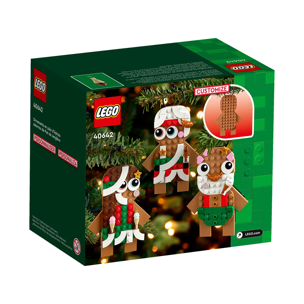 LEGO Christmas Gingerbread Ornaments Seasonal Promotional Set 40642 - Image 6
