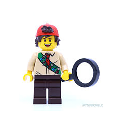 LEGO City Cub Scout Minifigure 2023 BAM - Image 1